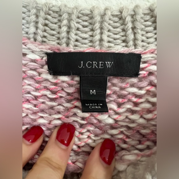 J. Crew Wool Blend Crewneck Sweater Size M - Picture 5 of 7